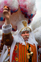 Binche festival carnival in Belgium Brussels. Belgium, carnaval of Binche. UNESCO World Heritage Parade Festival. Belgium, Walloon Municipality, province of Hainaut, village of Binche. The carnival of Binche is an event that takes place each year in the Belgian town of Binche during the Sunday, Monday, and Tuesday preceding Ash Wednesday. The carnival is the best known of several that take place in Belgium at the same time and has been proclaimed as a Masterpiece of the Oral and Intangible Heritage of Humanity listed by UNESCO. Its history dates back to approximately the 14th century.